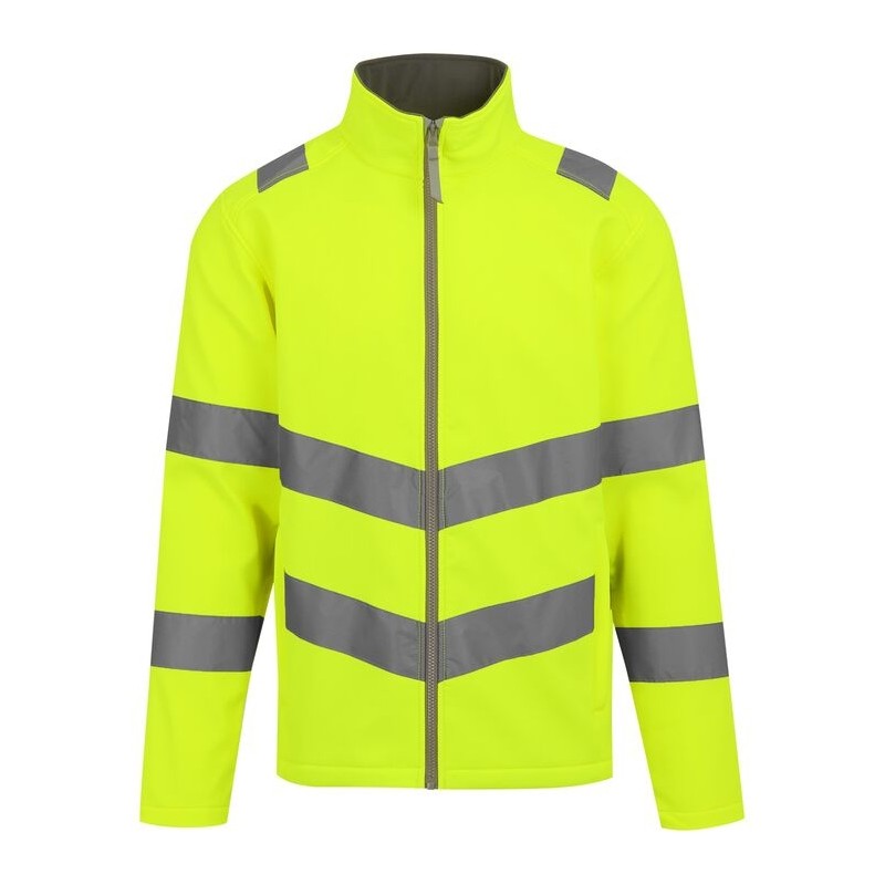 TRA712 HI-VIS PRO Contract Ablaze 2 Layer Softshell