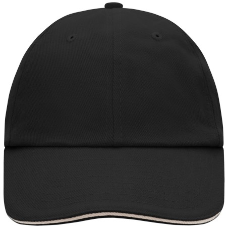MB6112 6 Panel Raver Sandwich Cap