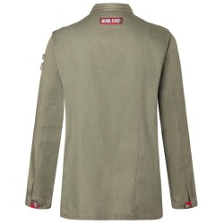 RCJM 21 LONG-SLEEVED MEN CHEF JACKET DENIM-STYLE