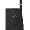 RCLS 14 BIB APRON WITH BUCKLE AND POCKETS