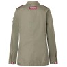 RCJF 16 LONG-SLEEVED LADIES CHEF JACKET DENIM-STYLE