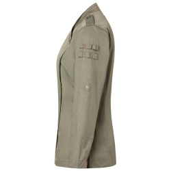 RCJF 16 LONG-SLEEVED LADIES CHEF JACKET DENIM-STYLE