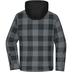 JN1872 Workwear Check Shirt Jacket