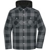 JN1872 Workwear Check Shirt Jacket
