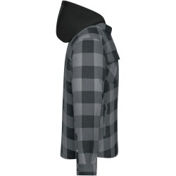 JN1872 Workwear Check Shirt Jacket