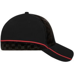 MB6560 5 Panel Racing Cap Embossed