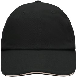 MB6112 6 Panel Raver Sandwich Cap