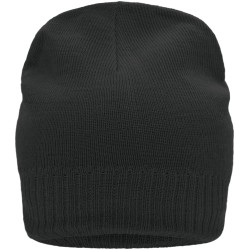 MB7925 Knitted Beanie with Fleece Inset