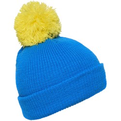MB7967 Pompon Hat with Brim