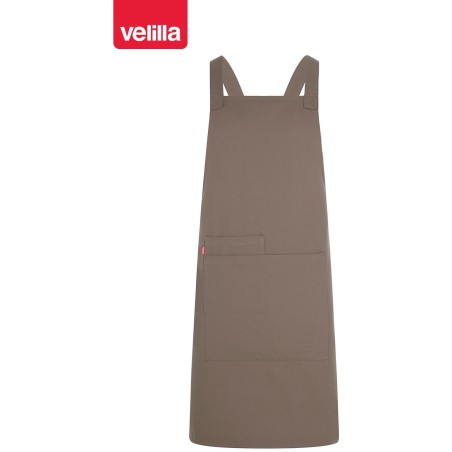 404214 Nougat Organic Cotton Bib Apron