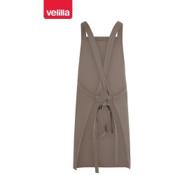 404214 Nougat Organic Cotton Bib Apron