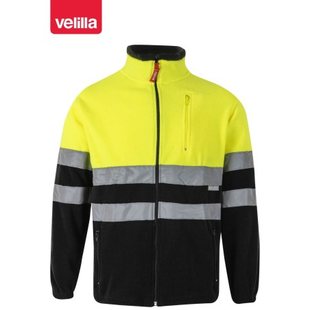 183 Hv Two-Tone Fleece Jacket