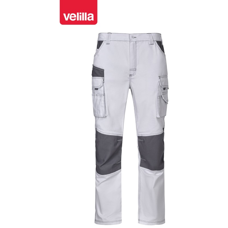 103011B Two-Tone Canvas Trousers