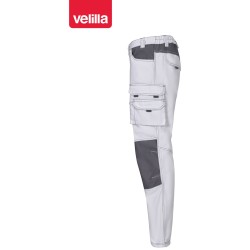 103011B Two-Tone Canvas Trousers