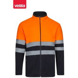 301503 Hv Two-Tone Fleece Jacket