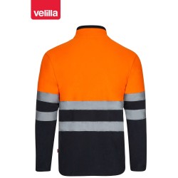 301503 Hv Two-Tone Fleece Jacket