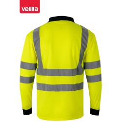 305503 Hv Ls Two-Tone Polo