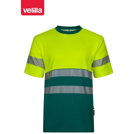 305509 Rs Ss Two-Tone Cotton T-Shirt