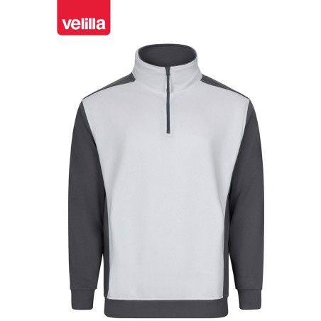 105703 Two-Tone Quarterzip Sweatshirt