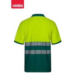 305523 Rs Ss Two-Tone Cotton Polo