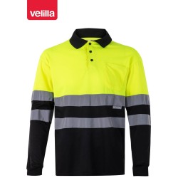 175 Hv Ls Two-Tone Polo