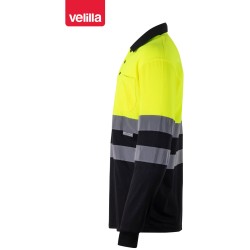 175 Hv Ls Two-Tone Polo