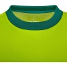 305645 Long-sleeve two-tone cotton T-shirt with segmented tape