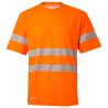 305642 Short-sleeve cotton T-shirt with segmented tape