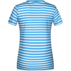 8027 Ladies' T-Shirt Striped