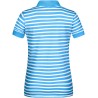 8029 Ladies' Polo Striped