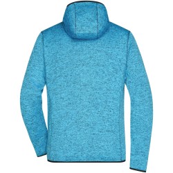 JN589 Men's Knitted Fleece Hoody