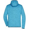 JN589 Men's Knitted Fleece Hoody