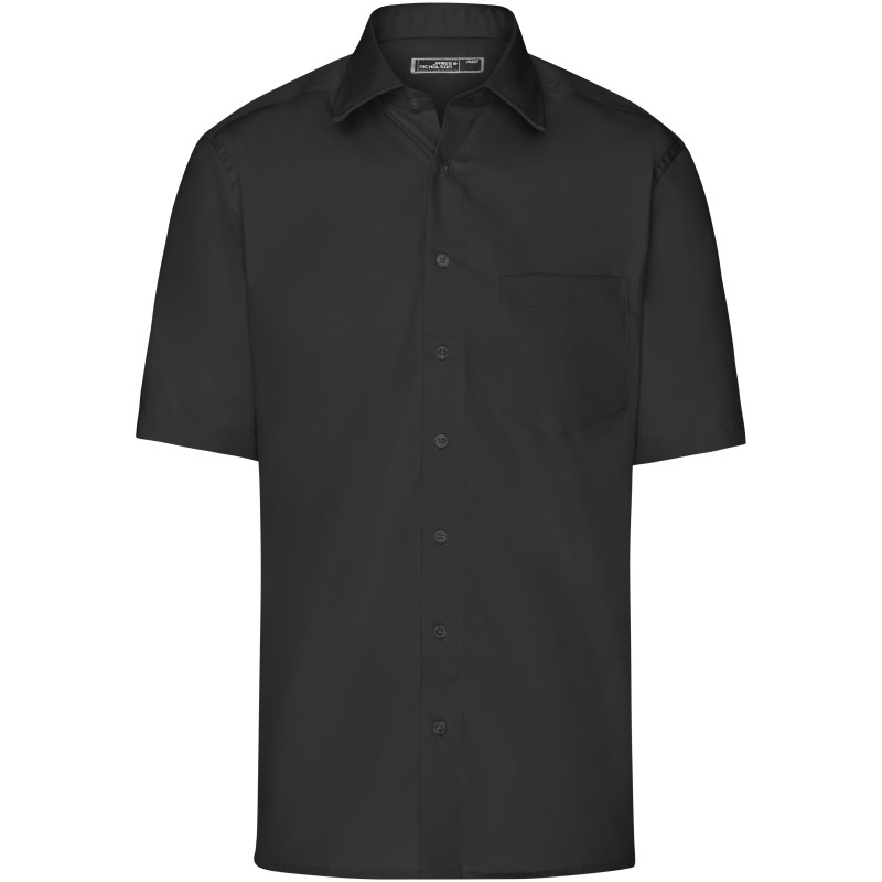 JN607 Men's Business Shirt Short-Sleeved