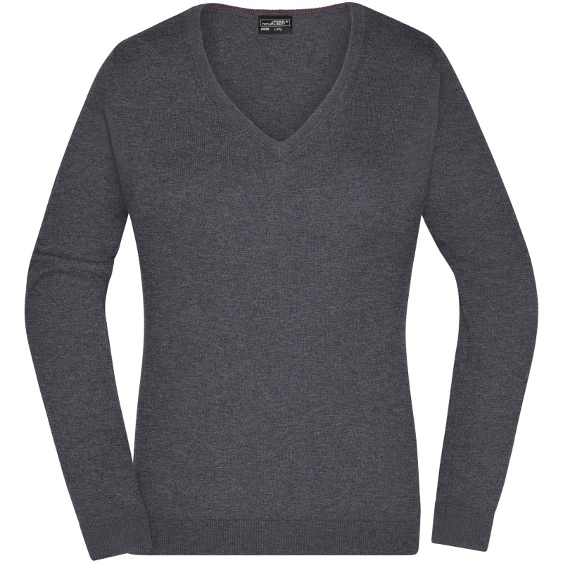 JN658 Ladies' V-Neck Pullover