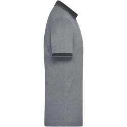 JN706 Men's Heather Polo