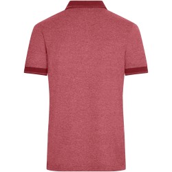 JN706 Men's Heather Polo