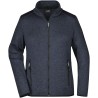 JN761 Ladies' Knitted Fleece Jacket