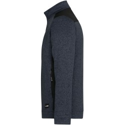 JN862 Men's Knitted Workwear Fleece Jacket - STRONG -