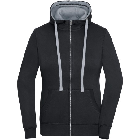JN962 Ladies' Lifestyle Zip-Hoody