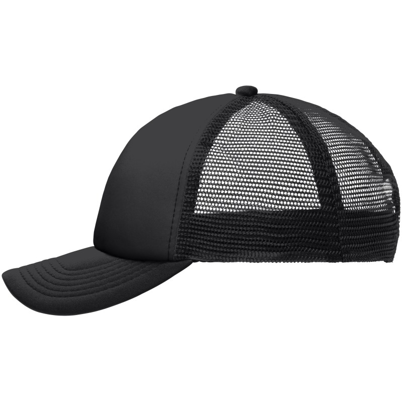 MB071 5 Panel Polyester Mesh Cap for Kids