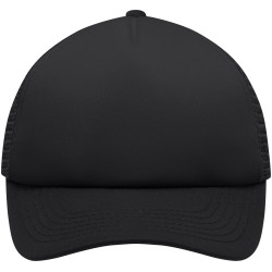 MB071 5 Panel Polyester Mesh Cap for Kids