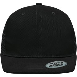 MB6509 6 Panel Flat Peak Cap