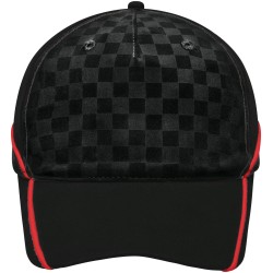 MB6560 5 Panel Racing Cap Embossed