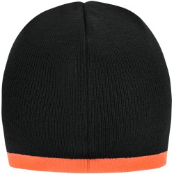 MB7584 Beanie with Contrasting Border