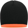 MB7584 Beanie with Contrasting Border