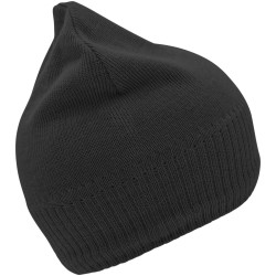 MB7925 Knitted Beanie with Fleece Inset