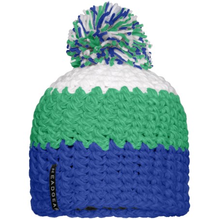 MB7940 Crocheted Cap with Pompon