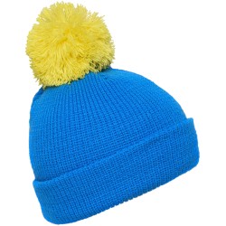 MB7967 Pompon Hat with Brim