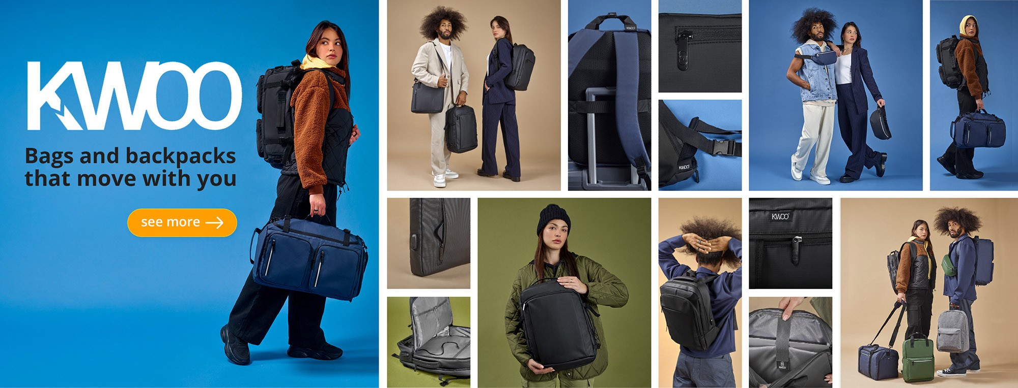 Bags and backpacks KWOO